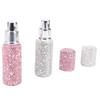 2pcs 10ml Rhinestones Perfume Atomizer Refillable Bottle Miniature Perfume Spray Bottle for Travel