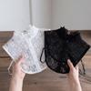 Easy To Match Lace Lapel Half Shirt Elegant Adjustable Neckline Detachable Fake Collar  Wedding