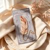 Gold Stamped Vintage Feather Bookmark Feather Book Page Marker Gift Book Page Divider  Teachers