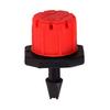 100pcs/bag Adjustable Irrigation Drippers Sprinklers 1/4'' Emitter Dripper Drip Micro Spray Rotating Nozzle for Watering System