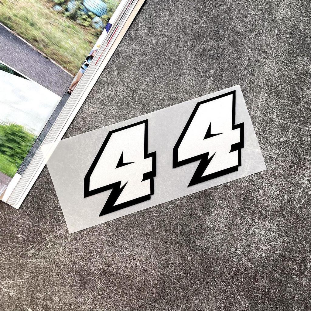 Белые светоотражающие наклейки JDM для автомобиля, водонепроницаемые декоративные чехлы для мотоциклов