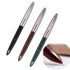 Lanxivi 3-Piece Genuine Hero 329 Fountain Pen with Fine Nib, Gold Arrow Pattern, and Stainless Steel Cap