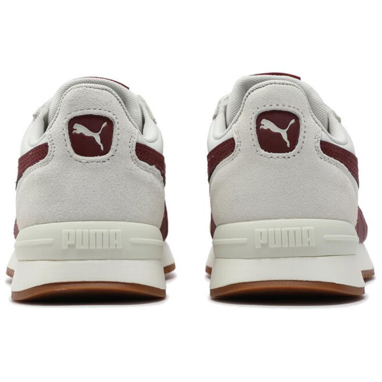 Puma R78 Нейлоновые Ретро Удобные Универсальные Низкие Повседневные Кроссовки Унисекс Кроссовки Белые Красные 399250-14