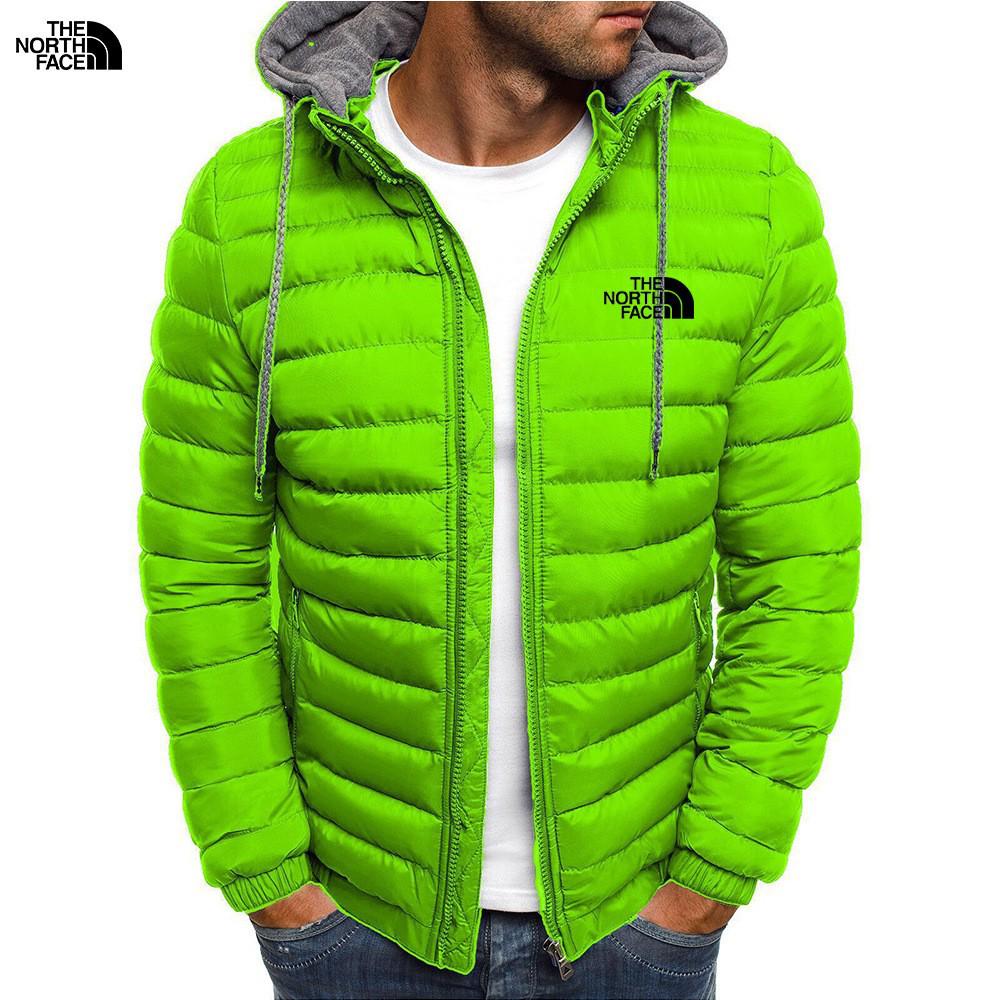 Мужская повседневная теплая хлопковая куртка с капюшоном в корейском стиле - Верхняя одежда с хлопковой подкладкой для улицы