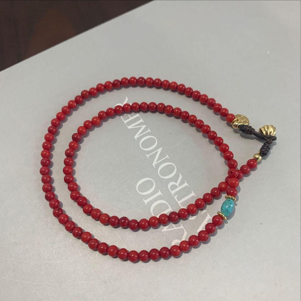 Юань Ю Высококачественное ожерелье из бирюзы: Не выцветающая, Темперамент-Личность Ключичная Цепочка для Женщин