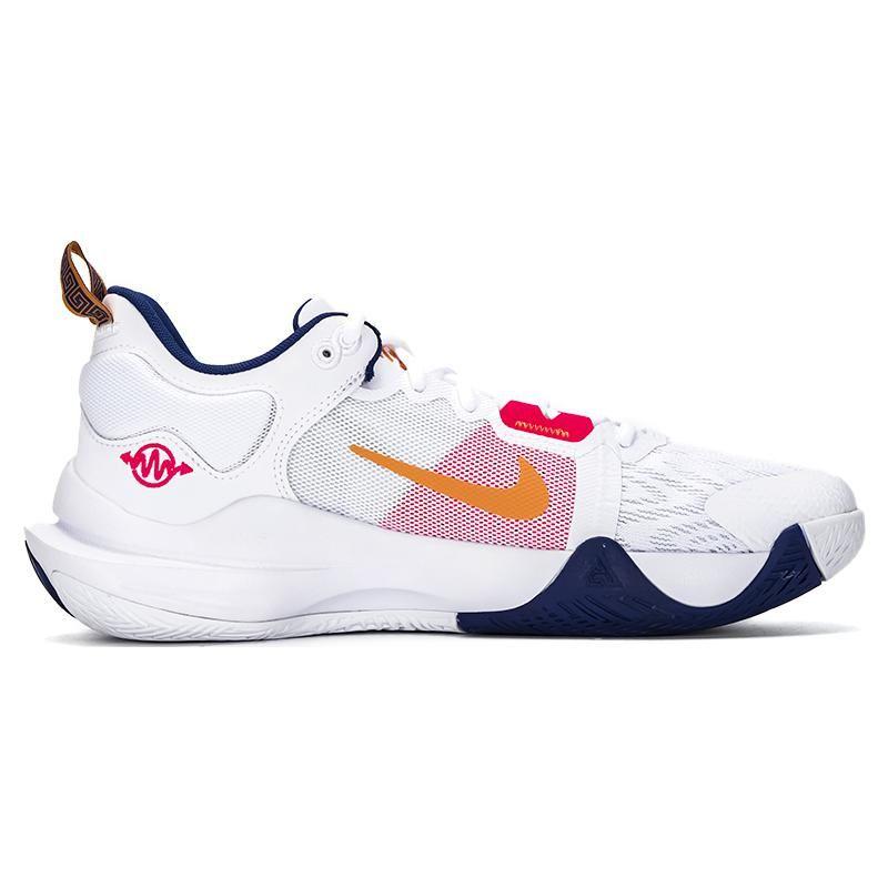 Nike Giannis Immortality 2 EP White Deep Royal Мужские кроссовки Deep-Royal-Blue Hyper-Pink Metallic-Silver DM0826-102