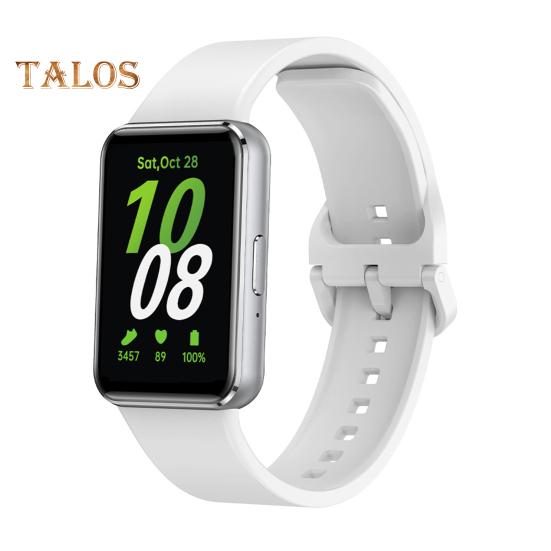 Силиконовый ремешок для часов, регулируемый ремешок для часов, водонепроницаемый, высокоэластичный, приятный к коже, защищенный от пота браслет для умных часов для SamsungGalaxy Fit3