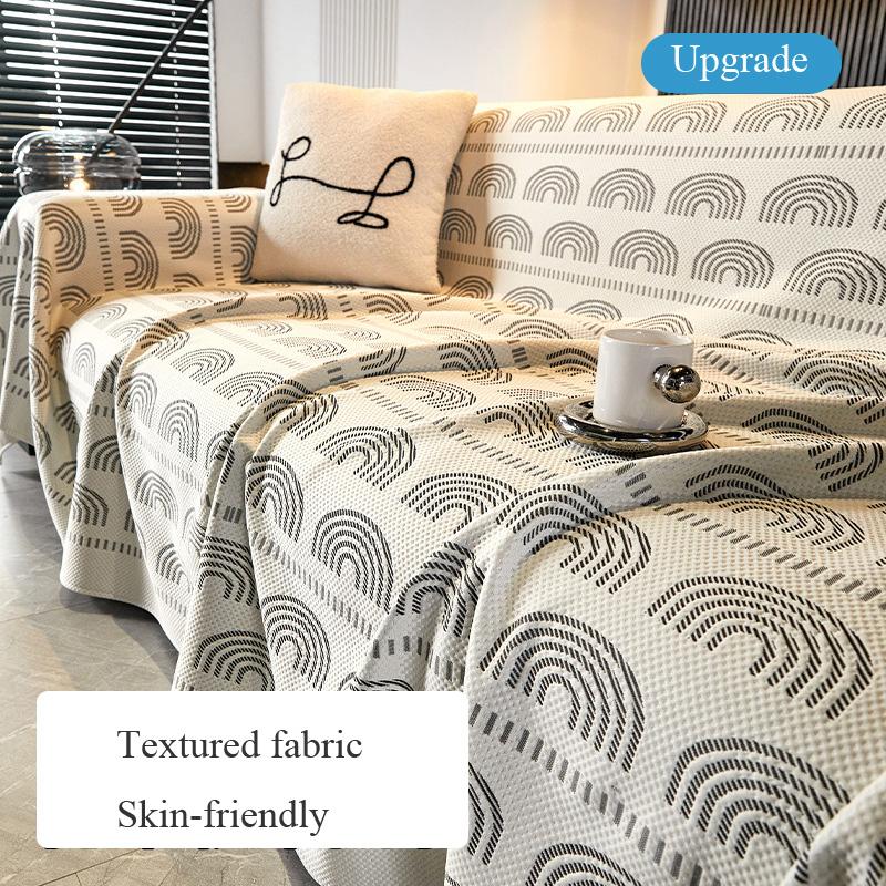 EIFLOY Летнее полотенце для дивана, одеяло для гостиной, устойчивое к царапинам, охлаждающее, универсальное, пылезащитное, цельное