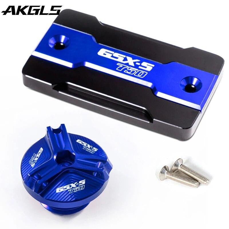 Для Suzuki GSX-S750 GSXS750 GSX-S 750 GSX S750 крышка топливного бака переднего тормоза и крышка заливной горловины защитные аксессуары
