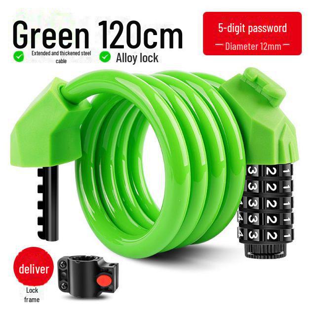Велосипедный замок из сплава: Противоугонный парольный замок для электрических, горных и шоссейных велосипедов