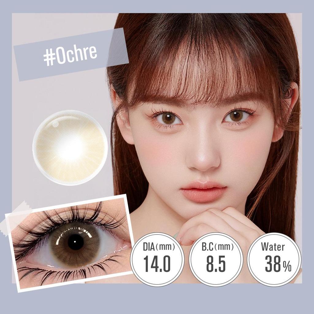 (0.00~-8.00) Prescription Color Contact Lenses Natural Color Eye Lens for Vision Colored Lenses with Diopters Myopia Contact Lenses