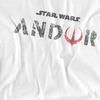 Star Wars Unisex Adult Andor Logo T-Shirt