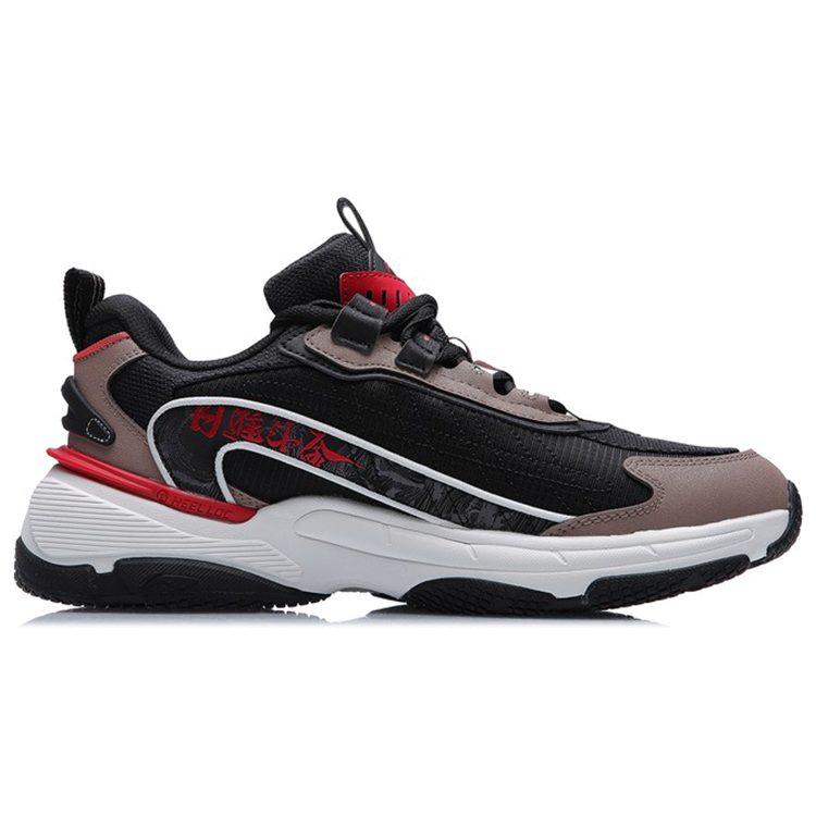 Li Ning Nebula Текстиль, Синтетическая кожа Амортизация Скользкая Устойчивая к истиранию Дышащая Легкая AGCR005-6