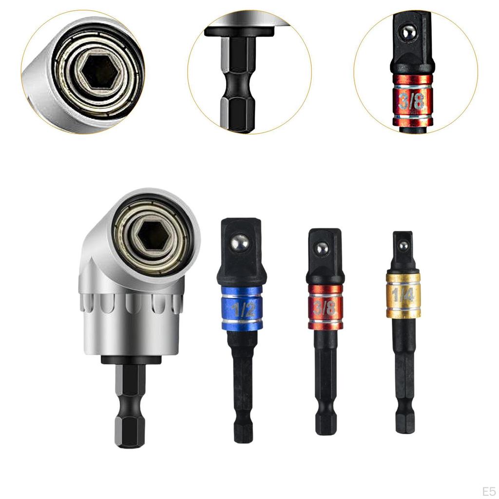 Шестигранные гибочные инструменты 1/4", 3/8", 1/2" Шестигранный хвостовик Многофункциональная электрическая отвертка