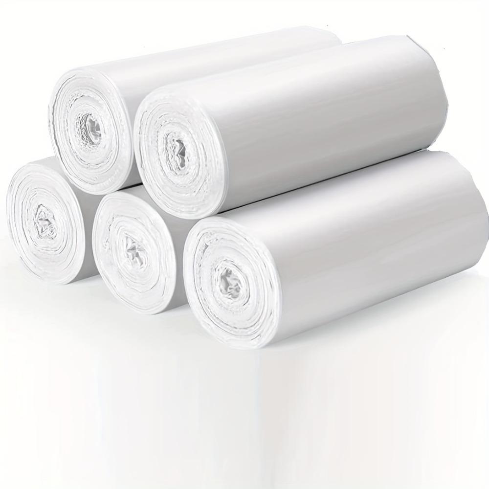 5 рулонов 100 шт настольных мусорных мешков, одноразовые мини-пластиковые пакеты для домашнего хозяйства и использования в автомобиле