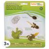 Фигурка Safari Ltd 269129 Жизненный цикл лягушки, 3 штуки, популярные игрушки в Корее
