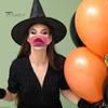 Halloween Masque Latex Funny Half-face Prank Masque Breathable Realistic Horror Masque for Costume Party Cosplay