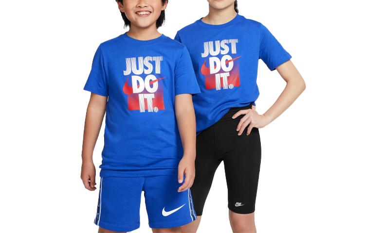 Nike Футболка Игровой Королевский Синий Детская DX9522-480
