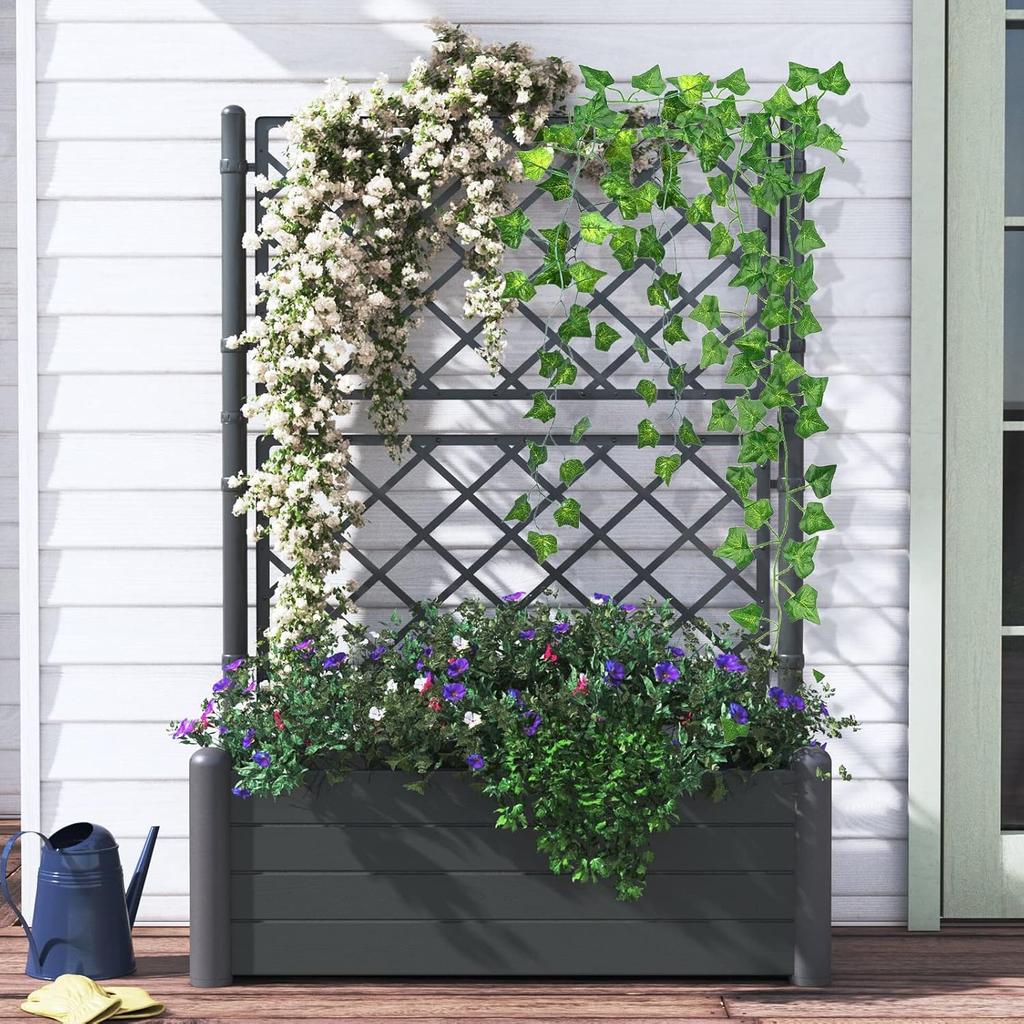 Искусственное растение Зеленый лист плюща Гирлянда Шелковая настенная лиана Украшение для дома и сада Свадебная вечеринка DIY Поддельный венок Листья