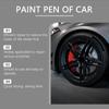 30 мл ручка для ремонта краски на автомобильных дисках ручка для удаления царапин на автомобильных дисках черная ручка для подкраски дисков ручка для ремонта царапин на автомобиле