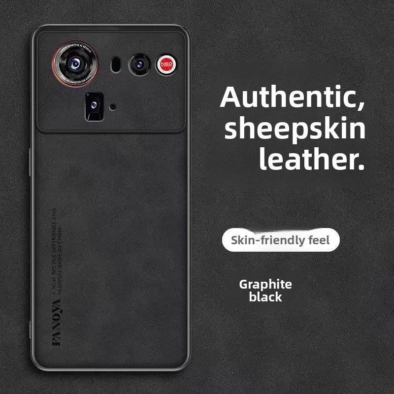 Чехол для Nubia Z80 Ultra Мягкая полиуретановая кожа удобный Защитная задняя крышка Чехол для телефона ZTE Nubia Z80 z70 z60 Ultra