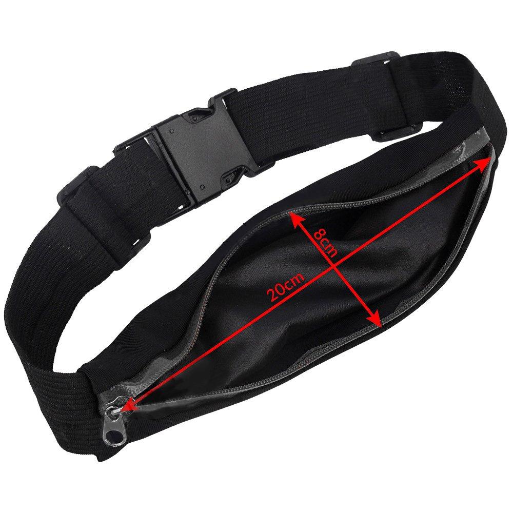 Running Belt Waist Pack - Black