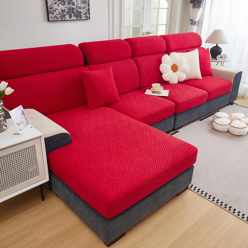 1 шт. жаккардовый чехол на диван, нескользящий, пыленепроницаемый, чехол для дивана, защита мебели для спальни, офиса, гостиной, домашний декор