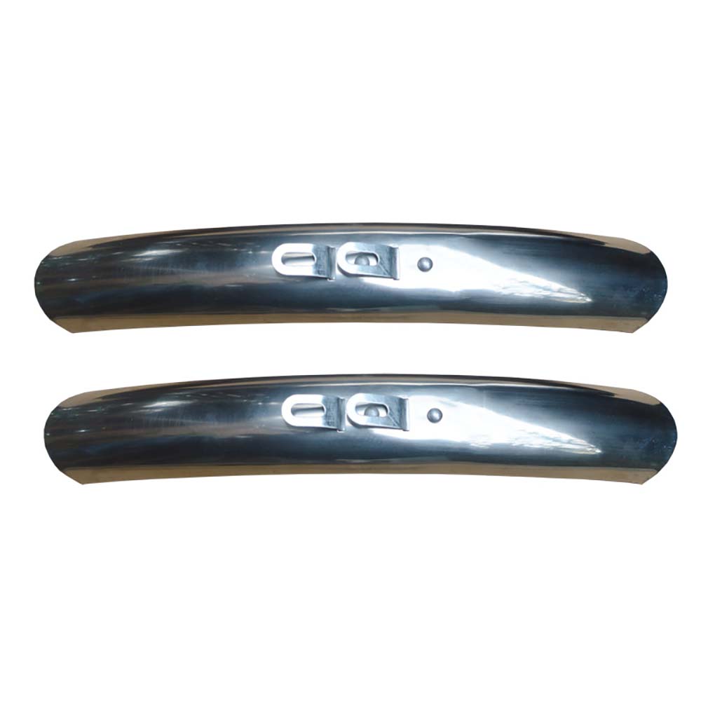 1 пара брызговиков для шоссейного велосипеда 700c 27'' велосипедные передние и задние крылья серебристые