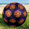 Manchester United F.C Print Size 5 Soccer Ball, PU Wear Resistant Football for Match Training and Daily Practice, Birthday Gift for Soccer Fans