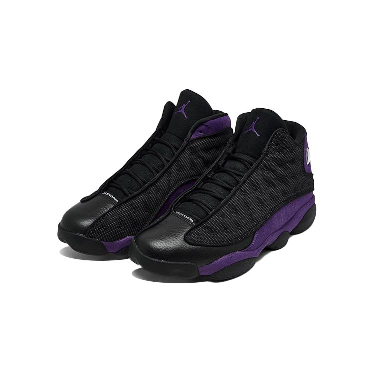 Детские кроссовки Air Jordan 13 Retro GS Court Purple Black White 884129-015