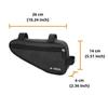 Bicycle Tool Pouch Bag Bike Saddle Storage Bag Triangle Bicycle Bag Frame Bag Seat Rear Tool Pouch