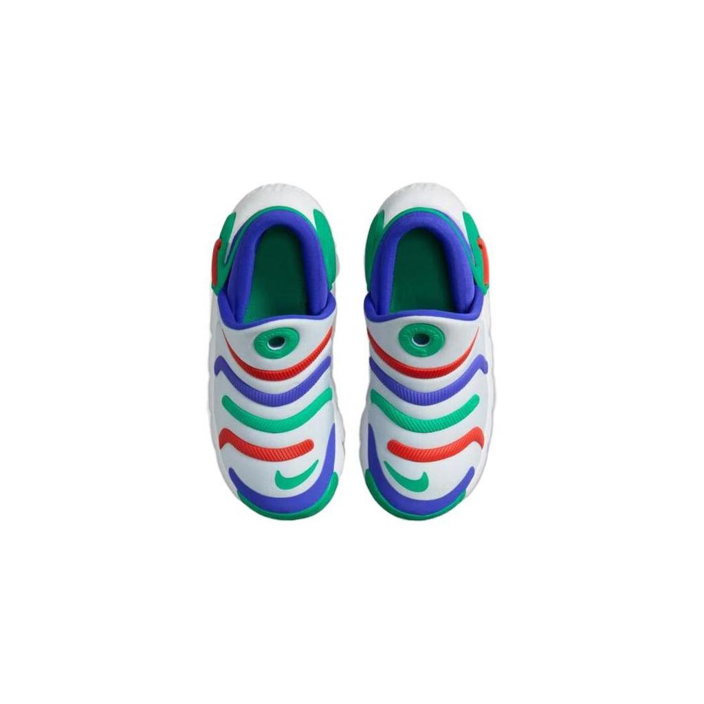 Nike Dynamo 2 EasyOn PS Football Серые детские кроссовки Персидско-фиолетовый Stadium-Green Picante-Red FD0553-002