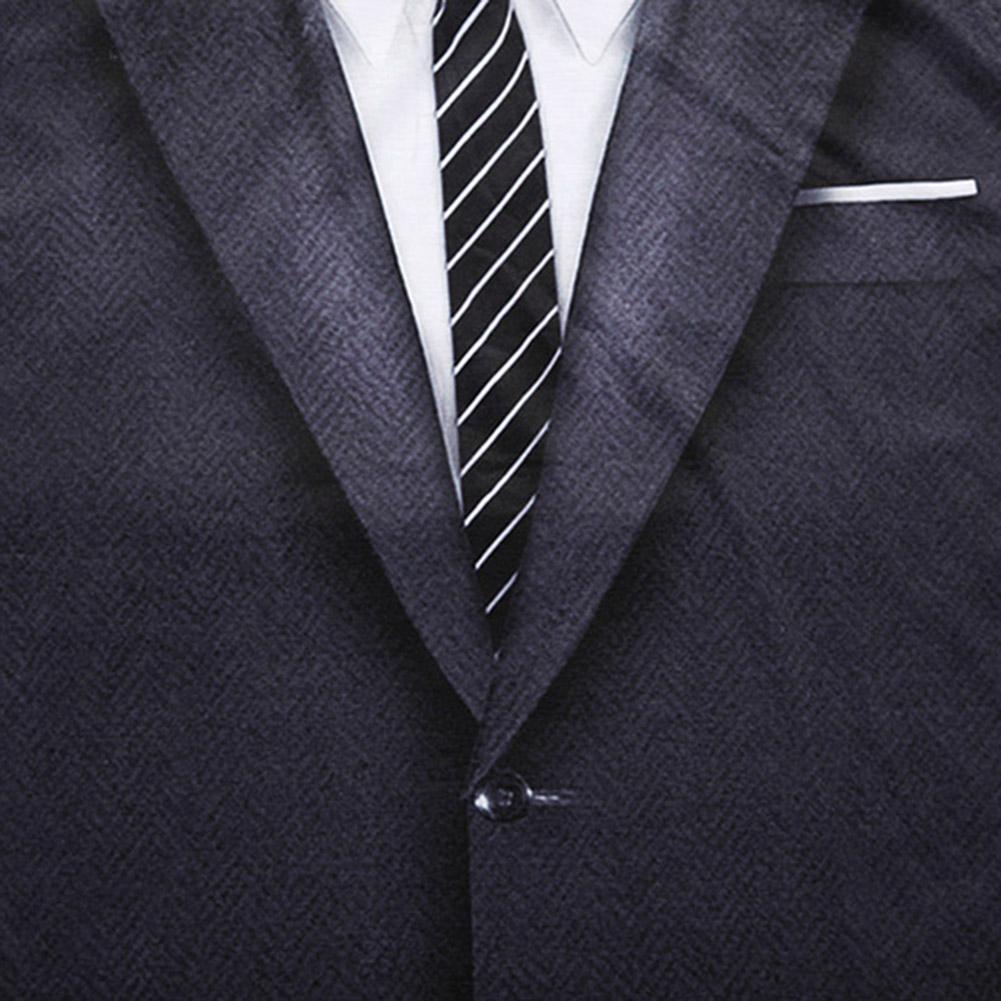 Fashion Tee Top Sleeve Round Suit Tie 3D T-Shirt