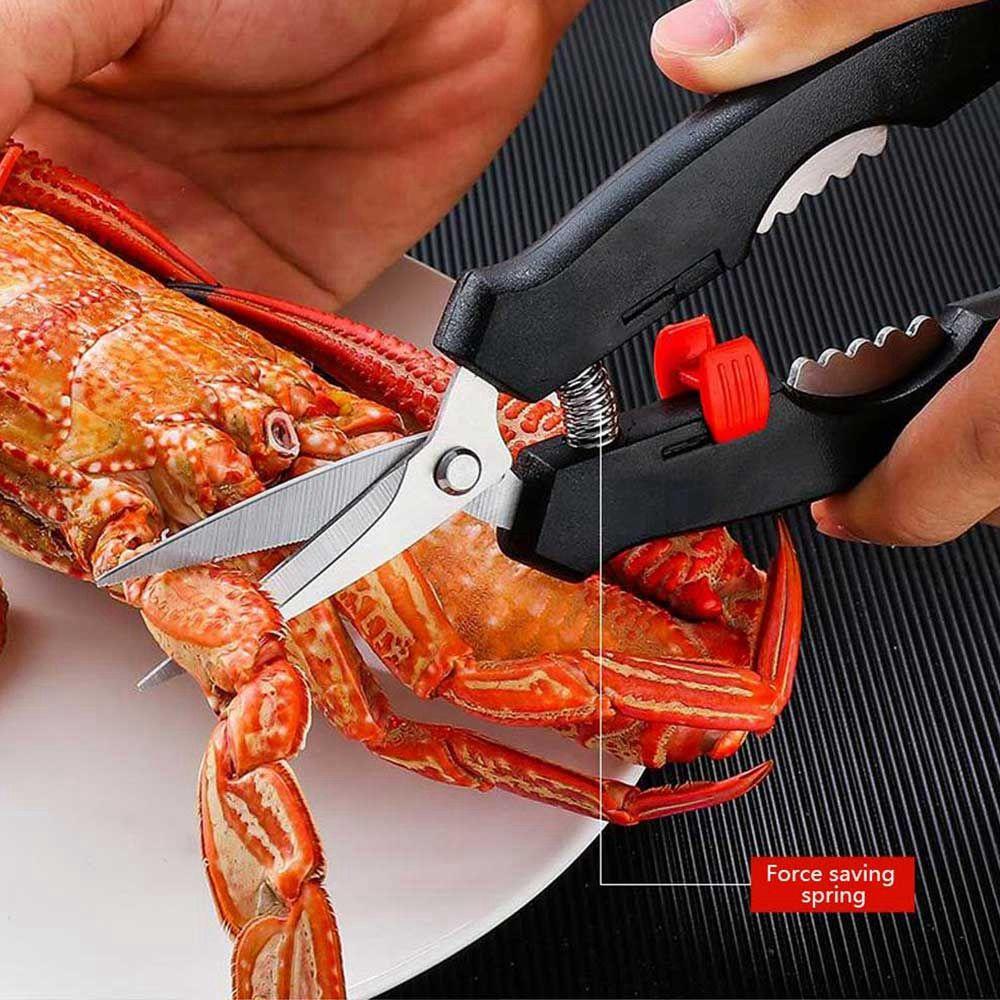 Clamp Pliers Lobster Clip Peel Shrimp Crab Tool Set Seafood Tool Crab Crackers Kitchen Gadgets