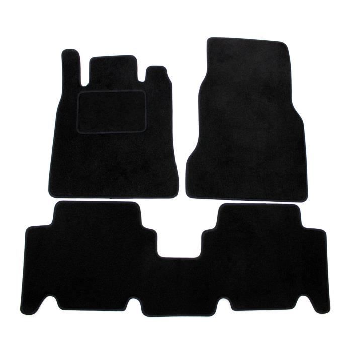 Tapis de sol Mercedes Benz, A-klasse W168, Sur mesure, Velours noir