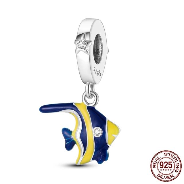 The New Pendant Beaded Charms Fit Bracelet 925 Sterling Silver Women DIY Fine Jewelry