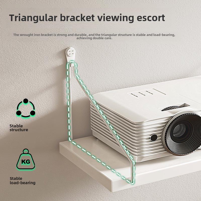 Настенный кронштейн для проектора с лотком для хранения