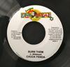 7inch Record CHUCK FENDER - Burn Them NONE King Judah Jamaica Reggae, Ska & Dub Used