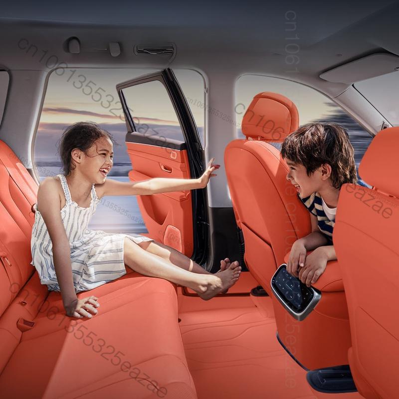 Для Lynk & Co 900 2025+ Кожаные Коврики на Пол Полного Покрытия Одиночные Двухслойные Всепогодные Вкладыши в Салон Съемный Мягкий Ковер