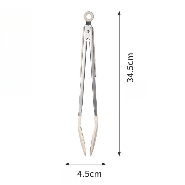Food Grade Silicone Kitchen Utensils Set Beech Wood Handle Heat Resistant Non-Stick Cookware Spatula Spoon Whisk Tongs