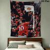 Marcus Rashford Wall Tapestry Aesthetic Wall Hanging Printed Fabric Blanket Decorative Tapestries for Bedroom Living Room Home Decor