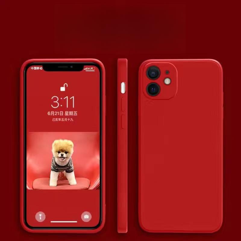 Подходит для Apple 16 Жидкий Чехол для Мобильного Телефона IPhone11 Мягкий Чехол Pro Max 12/13 Комплект 16Pro Силиконовый 14 Клей 15