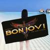 B-BonS J-Jovi Аниме Пляжное Полотенце для Плавания Мягкое Впитывающее Мочалка Детские Подарки для Детей Путешествия Кемпинг Спортзал