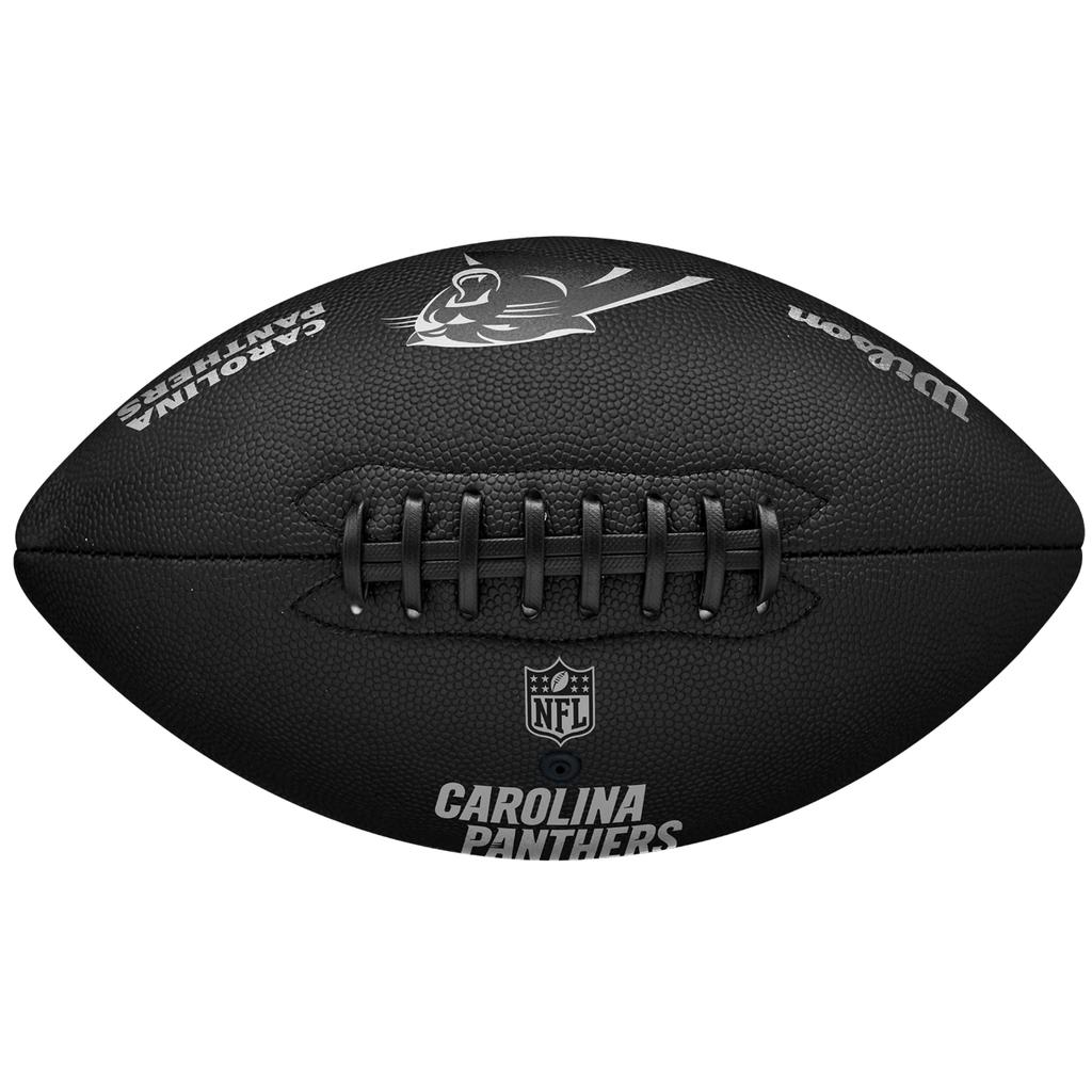 Wilson Металлический мяч NFL Team Premiere Carolina Panthers, Унисекс, черный мяч для американского футбола