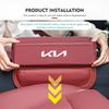 Leather Car Seat Gap Filler Storage Box Cup Holder Accessories For KIA K5 K2 Optima Soul Spectra Niro Cadenza Sephia Carens MP2