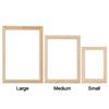 Mini Art Wedding Decor Wooden Vintage Photo Frame Picture Holder