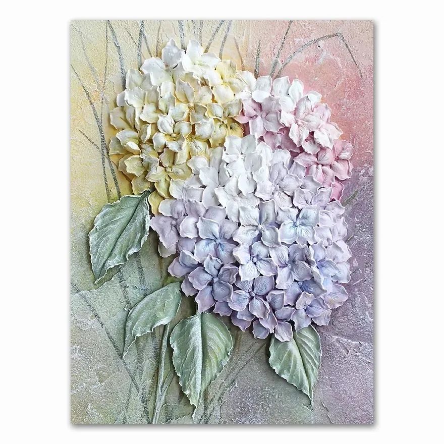 Art Scandinavian Home Decor Abstract Canvas Wall Art Flower Posters And Prints Wall Pictures For Living Room Decoration