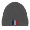 Bonnet Drapeau France En Gris