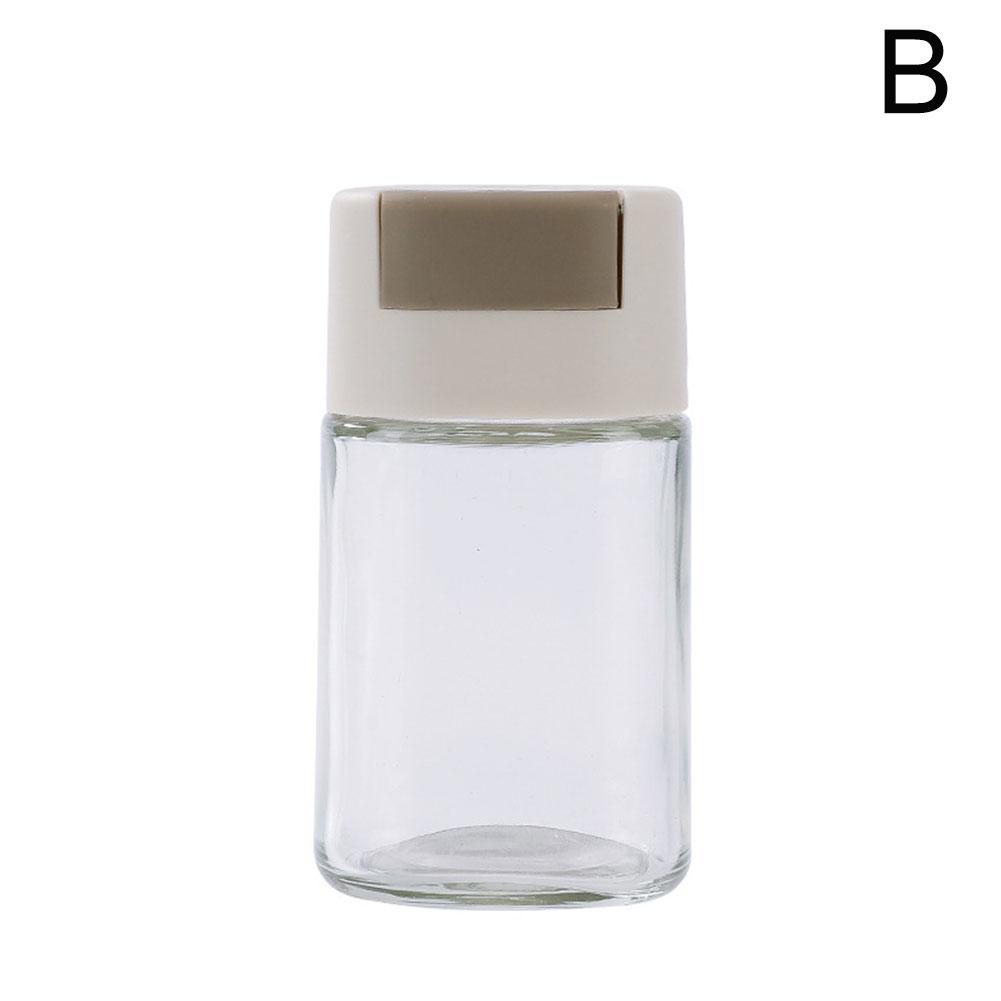 Контроль измерения Бутылка для соли Кухонный пресс Тип Количественная соль Стеклянная бутылка Барбекю Банка Sha I6S3