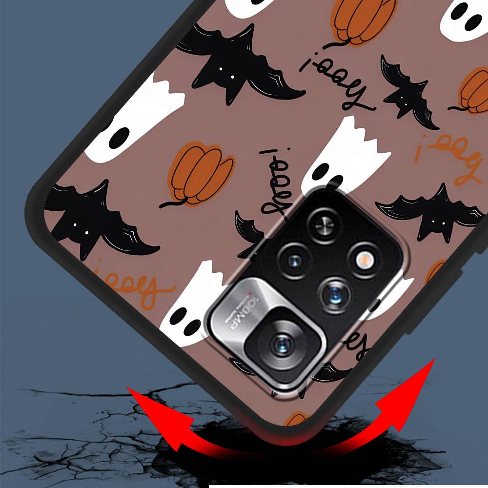 Милый чехол Hallowmas для Xiaomi Redmi Note 11 10S 8T 10 12 Pro Plus 11T 8 9 11E 11S 5 Pro 9S 7 Мягкий черный чехол для телефона TPU